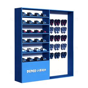 Vitrina de Madera Maciza para Ropa y Zapatos Infantiles, con Estantes y Ganchos, para Tiendas Infantiles - Product Image 2