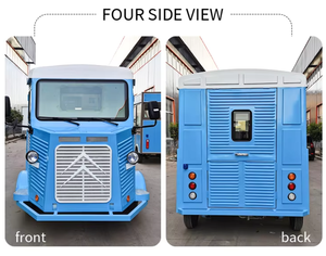 4-Wheel Retro Boba Tea &amp; Snack Electric Tricycle Food <strong>Cart</strong> With Full Kitchen Equipment <strong>for</strong> <strong>Sale</strong> - Product Image 4