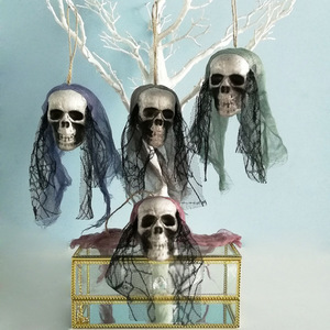 Adornos Colgantes de Espuma con Forma de Calavera, Decoración para Fiestas de Halloween, Novedad - Product Image 1