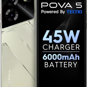 สมาร์ทโฟน 4G TECNO Pova5 Octa Core หน้าจอ 6.5 นิ้ว ความจุ 8+256GB แบตเตอรี่ 4000-4999mAh ระบบปฏิบัติการ Android 12 รองรับซิมคู่ กล้องอัจฉริยะสำหรับการจอง - Product Image 3