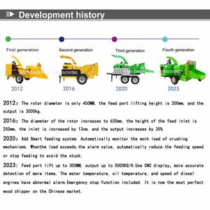 Máy Nghiền Gỗ Chi Nhánh Cây Cắt Thiết Bị Cho Bán Cây Gốc Máy Xay Gỗ Chipper Cây Trồng Máy - Product Image 5