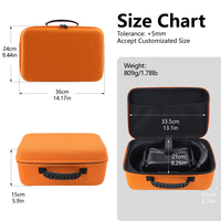 Étui de rangement pour lunettes VR EVA, sac de transport rigide personnalisé antichoc pour casque de réalité virtuelle, fabrication OEM/ODM
