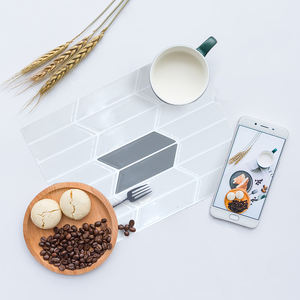 แผ่นปิดผนังพลาสติก PU แบบมีกาวในตัว ขนาด 23.6 25.4 30.5 มม. กันน้ำ สำหรับห้องน้ำ ห้องครัว ป้องกันคราบหลังเตา - Product Image 6