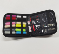 Kit de couture manuel portable et léger pour voyage, 74 pièces, aiguilles, fils, ciseaux, certifié CE, garantie 5 ans, pour urgences domestiques