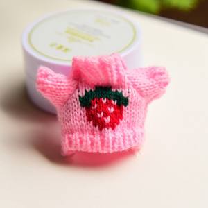 Vêtements pour poupée miniature, accessoires pour poupée de 15 cm, pull en tricot de Noë<span class=keywords><strong>l</strong></span>, <span class=keywords><strong>amour</strong></span>, torsadé, uni, vêtements - Product Image 2