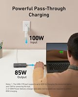 Hub USB-C Anker, adaptateur multiport Ethernet 8-en-1 avec port HDMI 4K 60Hz A8383