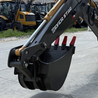 Backhoe Loader 4WD untuk Pengembangan Lokasi dan Pemindahan Tanah