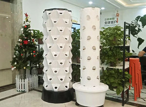 Serre agricole aéroponique Tour d'ananas Tour hydroponique Systèmes de culture hydroponiques verticaux - Product Image 4