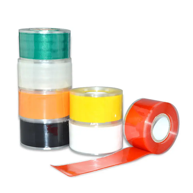 Eko Hoge Kwaliteit Hittebestendige Zelf-Fusing Siliconen Rubber Tape Voor Buitentoepassing Fabriek Goedkope Prijs