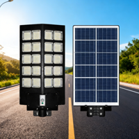 Солнечные уличные светильники LED 600W 800W 1000W 1200W, все в одном, для дорог и садов, IP65, высокая светоотдача.