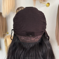 Perruques juives en dentelle, ligne de cheveux naturelle, sans perte ni emmêlement, perruque casher en dentelle HD, cuticules alignées, perruque juive casher en dentelle suisse