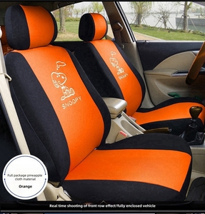 Accesorios para el <span class=keywords><strong>interior</strong></span> del coche Decoración Cojín de asiento de coche Juego completo Fundas de asiento de coche de cuero deportivo de lujo - Product Image 6
