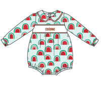 Yihui ODM OEM Vente Chaude Barboteuse Bébé Fille à Manches Courtes en Tricot Respirant Spandex/Coton Barboteuses d'Été Décontractées pour Enfants