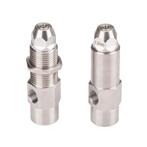 Mới Đầy Đủ <span class=keywords><strong>Cone</strong></span> Siphon Vòi Phun Cho Sơn Súng Phun Thép Không Gỉ Nhiên Liệu Dầu Burner Với Mô Hình Phun - Product Image 1