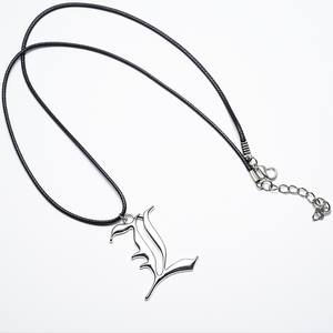 Anime Death Note collar letra L Yagami luz Ryuk colgante <span class=keywords><strong>Halloween</strong></span> hombre mujer Cosplay Prop accesorios regalos - Product Image 4