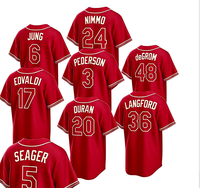 Maillot de baseball Corey Seager 2026 City 5 DeGrom – Livraison rapide, personnalisable, en stock