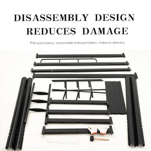 <span class=keywords><strong>Lit</strong></span> superposé pliable en acier minimaliste pour adultes, robuste, en métal, pour salon, vente en gros - Product Image 5