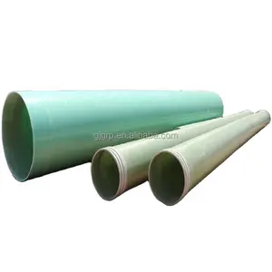 Fiberglass Reinforced Polymer pipe frp sand pipe FRP Mortar Pipe for Underground Water Pipeline