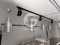 Camiones de Comida Rápida Móviles para Exteriores de 14 pies en Venta en EE. UU., Remolque para Barbacoa con Equipamiento Completo, DOT NSF