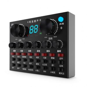 德茂V8Plus音响乐器DJ混音器风格音乐混音器声卡家庭工作室接口V8声卡 - Product Image 2