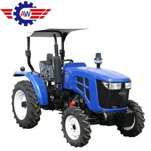 Tractores con motor de 4 cilindros para agricultura 40hp 50hp 60hp 70hp 100hp precio de venta