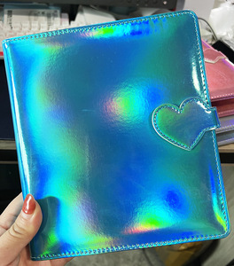 A7 Paillettes Cuir PU Photocard Classeur Album Kpop K-pop Instax Stockage Journal Organisateur Amour Style Papier Recueillir Livre - Product Image 6