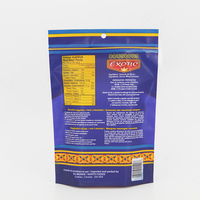 Sachet support personnalisable en feuille d'aluminium refermable thermoscellable de qualité alimentaire PET pour aliments secs, couscous, emballage en mylar