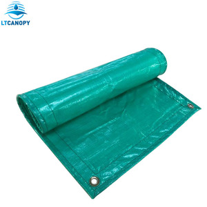 LTCANOPY <b>Tarp</b> PVC Waterproof With Grommets Durable Outdoor Cover For Cargo And Rain Protection - Product Image 1