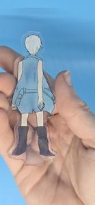 Figura de Acrílico de Doble Cara OEM ODM de Personajes de Zero Escape, Virtue S, Last Reward y Phi - Product Image 3