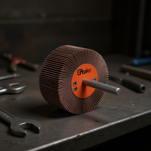 Roue à lamelles abrasives Ttake 20x3 mm, grain 40, pour le meulage et le polissage - Product Image 3