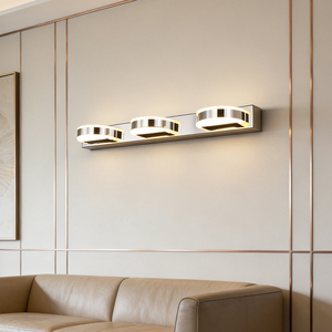 Modern Simple Luxury LED Wall Lamp Waterproof LED Wall <b>Sconce</b> Indoor Bathroom Mirror <b>Light</b> for Hotel Living Room Bedroom Bedside - Product Image 3