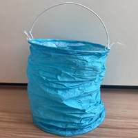 Lanternes en papier imprimées personnalisées pour les fêtes décorées de lanternes en papier de table à lumière LED blanche