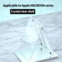 Odm Haute Transparent Pc Cristal Shell Personnalisé Ordinateur Portable Couvre Chromebook Cas Pour Macbook Pro Touch 13 A1706/A1708/A1989/A2159
