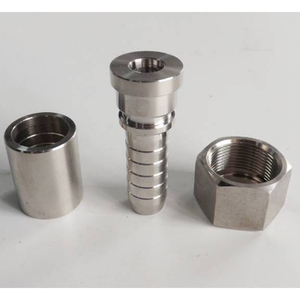 Accesorios de tubería de manguera hidráulica chapada en zinc de alta calidad, engarzado personalizado para prensa de aceite y serie Ector 20111 - Product Image 4