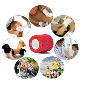 رباط كريب عالي الجودة من المصنع توريد طبي من القطن ضمادة كريب مرنة 4 * من إنتاج m - Product Image 6