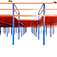 Plateforme de mezzanine industrielle en acier pour entrepôt et espace de bureau