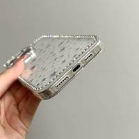 Étui de protection de luxe antichoc en TPU avec diamants DIY et emballage pour téléphones mobiles 14 Pro/16E/13/14/15/16 Pro Max