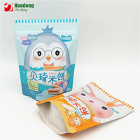 Sac à fermeture éclair petits sacs en plastique Mylar preuve imprimé personnalisé Snack pochette d'aliment pour bébé emballage sacs scellés