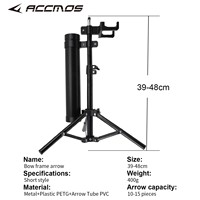 Support de tir à l'arc multifonctionnel télescopique réglable pour arc et flèches, trépied porte-flèches pour la chasse et le tir