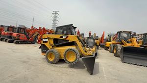 รถตักล้อยางขนาดเล็ก CAT 246D 304 303.5CR 1 ตัน มือสอง ระบบไฮดรอลิก เครื่องยนต์ Deutz พร้อมขาย - Product Image 2
