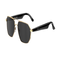 Lunettes Intelligentes W100C Assistant IA Lecteur de Musique Appels Vocaux et Téléphoniques Capture Vidéo pour Traduction IP67