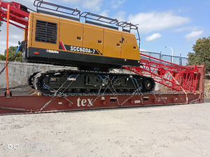 Fournisseur depuis 17 ans : Nouvelle grue sur chenilles SCC600A-8, 60 tonnes, moteur 155 kW - Product Image 4