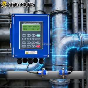 Medidor de Flujo Ultrasónico de 2 Pulgadas, Seguro para Alimentos, Montado en Pared, con Wifi, Rs485, de Acero Inoxidable, Portátil - Product Image 1