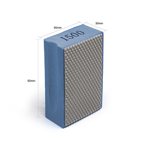 แผ่นขัดมือเพชรชุดละ7ชิ้นสำหรับขัดหินแกรนิตแก้วหินอ่อนหินคอนกรีตขัดและขัด - Product Image 4