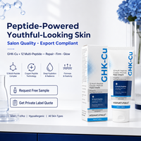 Crème au Cuivre Peptide 12 Marque Blanche Pureté 99% Tripeptide-1 de Cuivre GHK-Cu Multi-Peptide Anti-Âge Raffermissant Améliorateur d'Élasticité