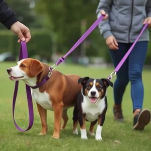 Correa para Perro de PVC Suave de 2.5 Metros, Ajustable, Manos Libres, Resistente al Agua, Color Sólido, de Lujo, Precio al por Mayor, en Existencia - Product Image 1