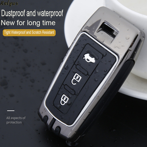 Thời Trang Kẽm Hợp Kim Silica Gel Xe Từ Xa Trường Hợp <span class=keywords><strong>Key</strong></span> Bìa Shell Cho <span class=keywords><strong>haima</strong></span> S5 M6 F5 F5 F5 M8 Keychain Keyring Phụ Kiện - Product Image 2