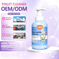 Détergent liquide nettoyant pour biberons, personnalisé pour l'exportation, nettoyant pour jouets, vaisselle, fruits et légumes pour enfants, fabrication OEM