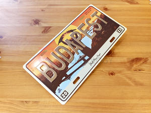 <span class=keywords><strong>Plaque</strong></span> d'<span class=keywords><strong>immatriculation</strong></span> souvenir de voyage en métal durable personnalisée, commande urgente, réduction sur les achats en gros - Product Image 2