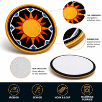 Patchs thermocollants brodés personnalisés pour chapeaux, vestes, vêtements – Appliques à transfert thermique en gros